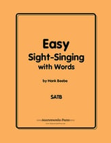 Easy Sight-Singing with Words Digital File Reproducible PDF cover